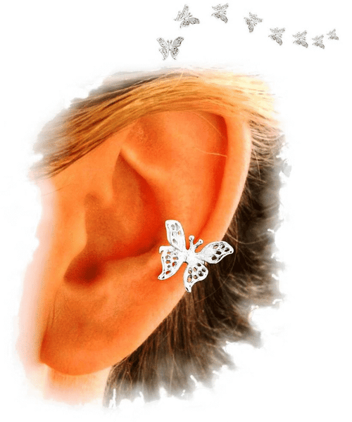 Butterfly Ear Cuff Cartilage