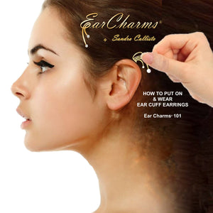 Ear Charms Ear Cuff Fitting Instruction video