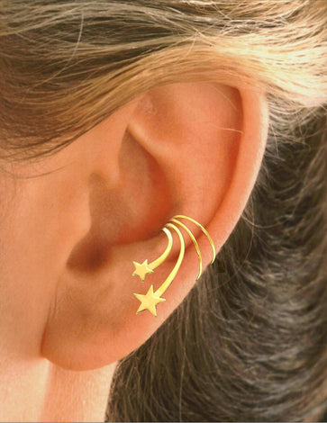 Shooting Star Ear Cuffs