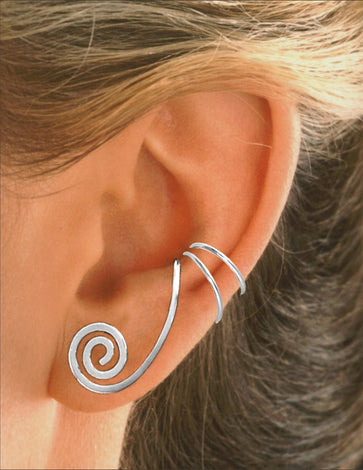 Ear Charms Non-pierced Ear cuff Earring Converter and earring Jacket