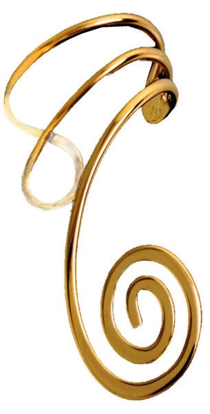 Grecian Curl Dangles and Top Converter non-pierced Ear cuffs sold separately