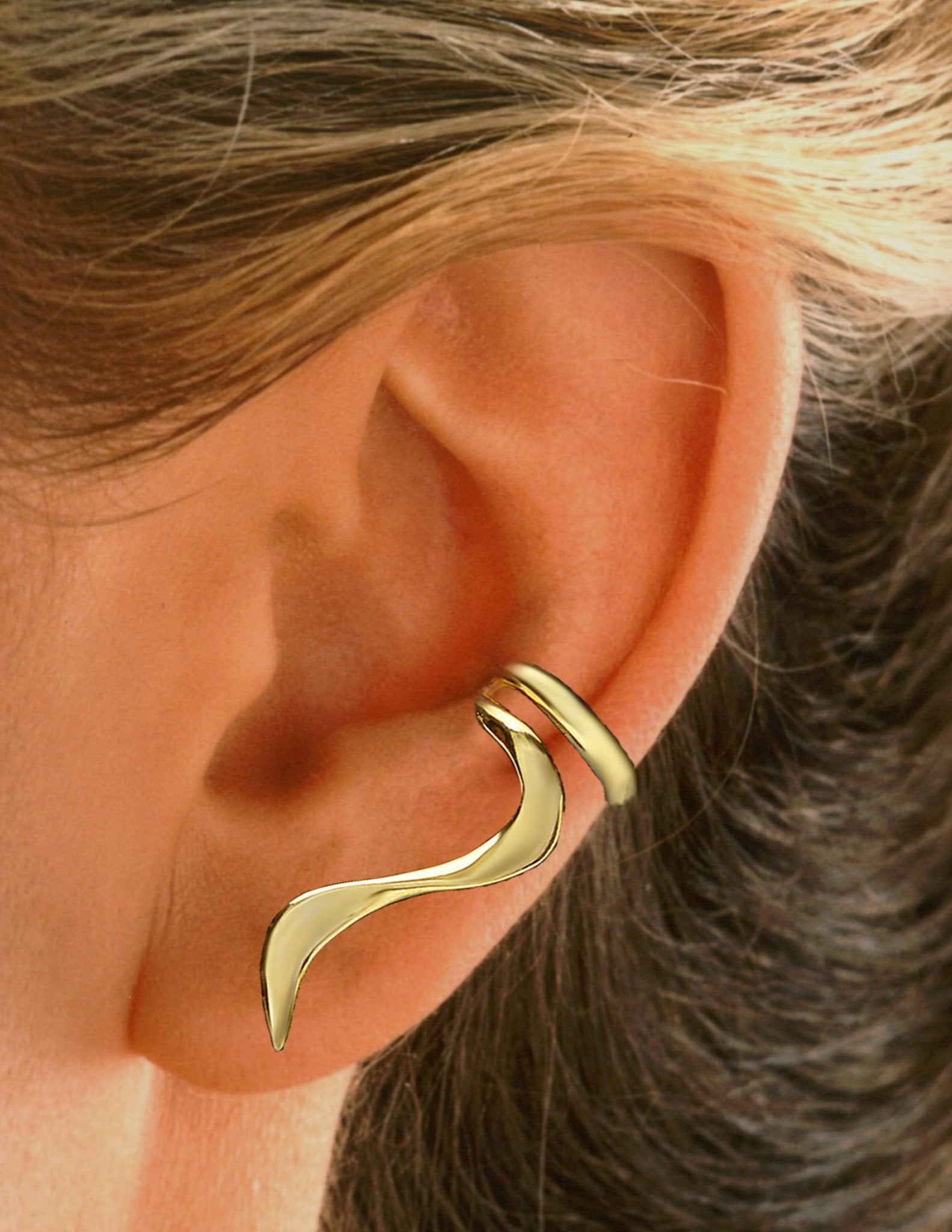 Small Flame Ear Cuff / Jackets – EarCharms.com Small Flame Ear Cuff / Jackets – EarCharms.com