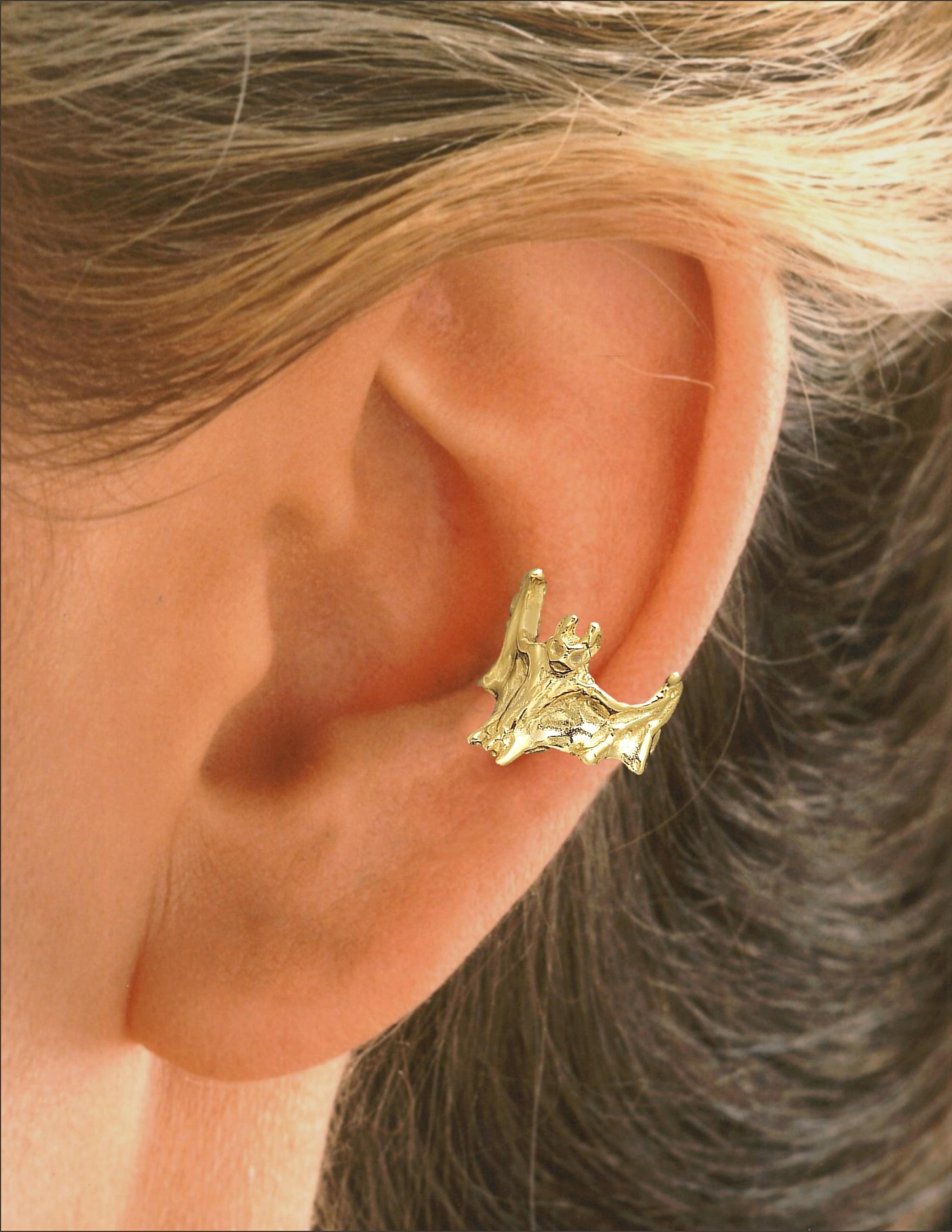 Bat Left Ear Cuff Unisex EarCharms