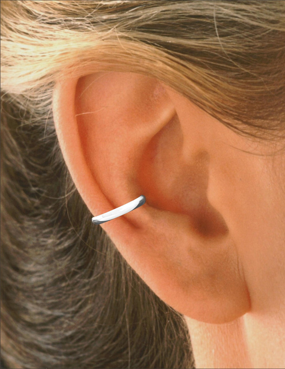 Basic Simple Plain Narrow Band Ear Cuff – EarCharms.com